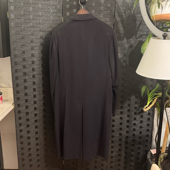 Boyd’s Cashmere Overcoat Black Men’s XL - Picture 2 of 11